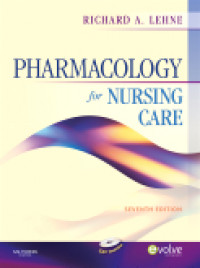 Pharmacology for Nursing Care seventh edtion