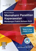 Burns & Grove Memahami Penelitian Keperawatan Membangun Praktik Berbasis Bukti Edisi Indonesia 7