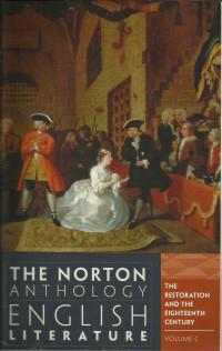 The Norton Anthology English Literature The Restoration And Eighteenth Century Volume C
