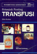 Petunjuk Penting Transfusi Edisi Kedua