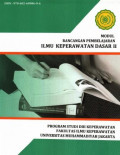 Modul Rancangan Pembelajaran Ilmu Keperawatan Dasar II